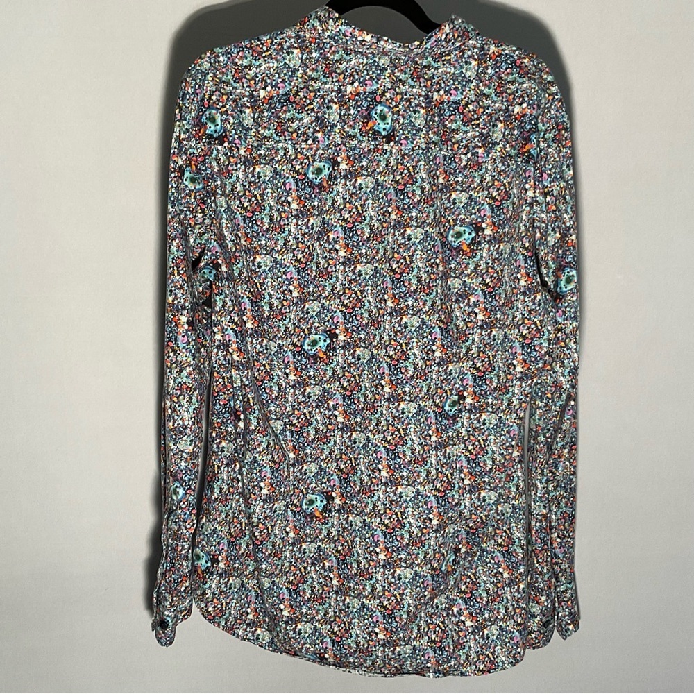 Signum Berlin 1926 Abstract Paint Splatter Modern Fit Wearable Art Button Up Med - Picture 6 of 16